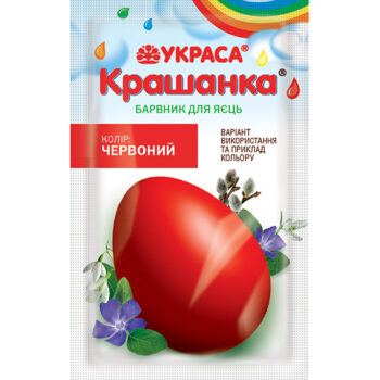Крашанка барвників для яєць червоний