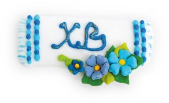 Звістка з квітами №3,різні кольори 25 штук/упаковка